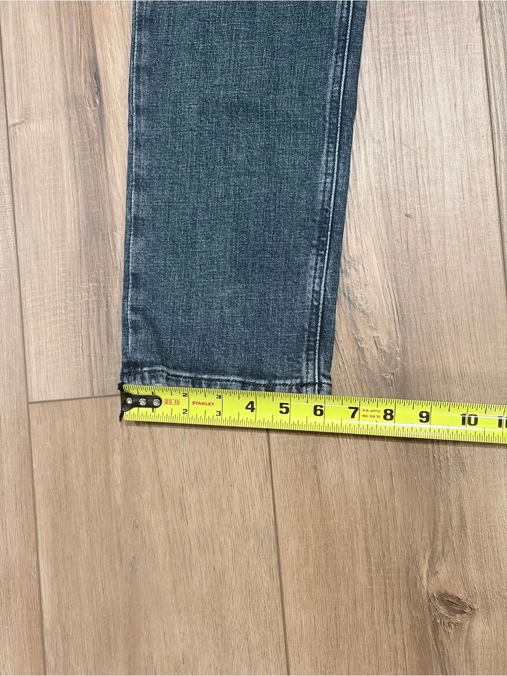 Outland Denim Ranger 31R Slim Straight Jeans Organic Cotton Quiet Luxury Men’s